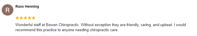 Chiropractic Chino Valley AZ Russ Testimonial